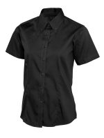 Uneek Ladies Pinpoint Oxford Half Sleeve Shirt UC704