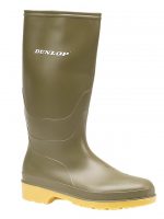 Non Safety Youths Wellington Boots Dunlop in Green W028E £22.75
